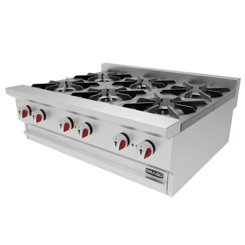 ParrillA 6 quemadores marca Drago  (CG-60)