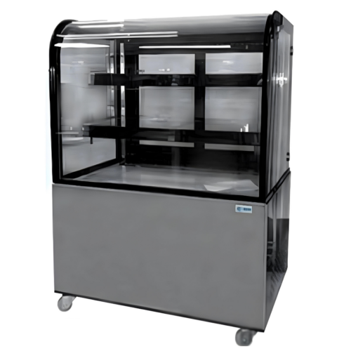 Vitrina Refrigerada de Piso con Cristal Curvo Capacidad 400 Lts Marca Migsa (ARC-370Y)