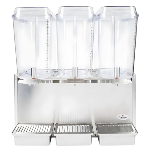 Dispensador De Bebidas 3 Tazones Marca Crathco (D35-4)
