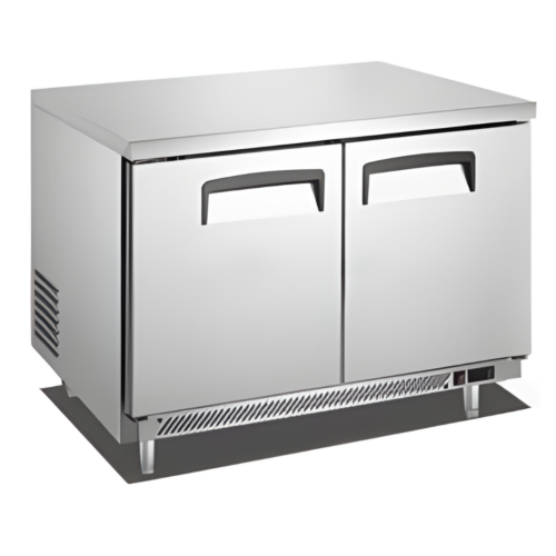 Mesa Fría Refrigerada De 2 Puertas De 340 Lts. Marca Migsa (UC-48C-2)